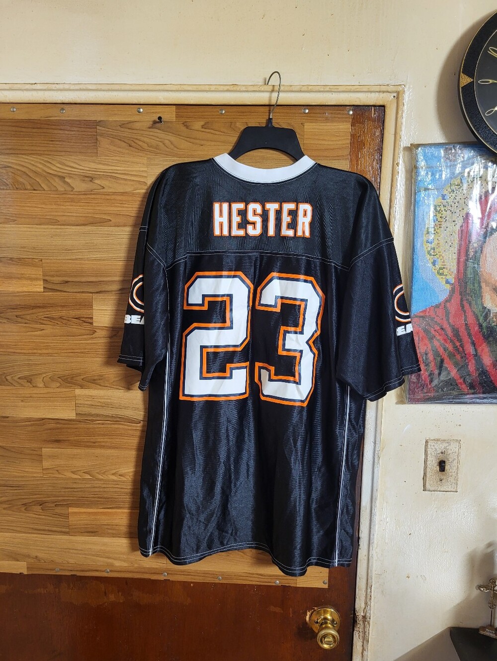 Authentic Chicago Bears Devin Hester #23 Official NFL Jersey Size ( L/XL) Black
